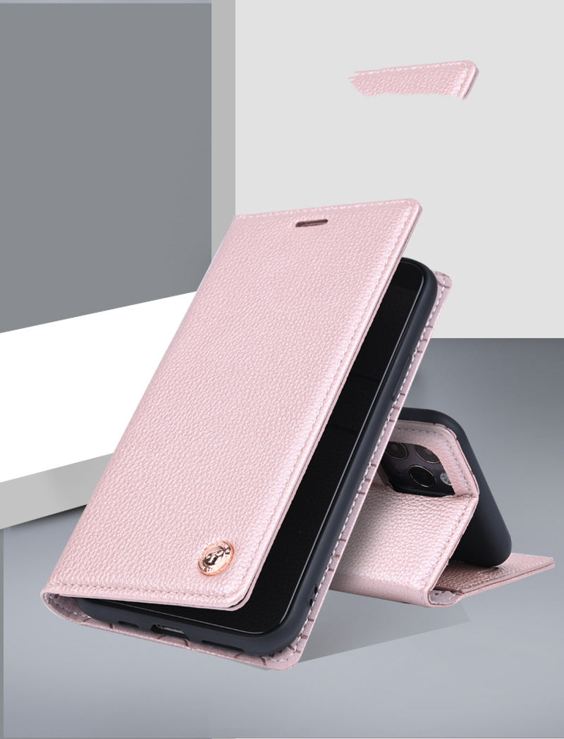 Flip Phone Protection Leather Case Holster - Flip Phone Protection Leather Case for Samsung S20