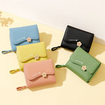 Floral Polyester Lining Pouch in Multiple Colors for Daily Use the United States - Flower Power Wallets Stylish Ladies
