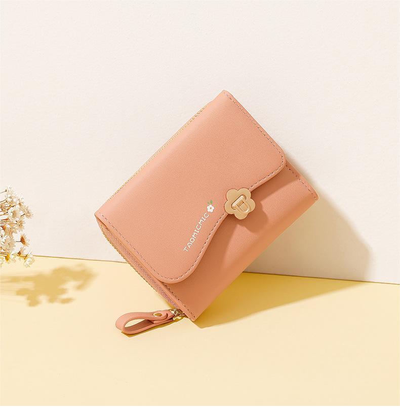 Floral Polyester Lining Pouch in Multiple Colors for Daily Use the United States - Flower Power Wallets Stylish Ladies