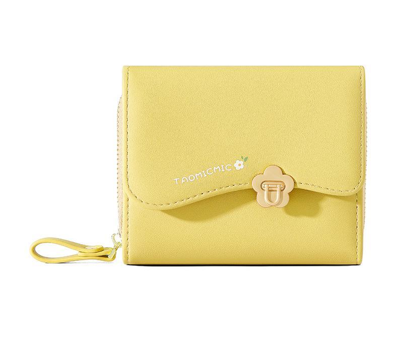 Floral Polyester Lining Pouch in Multiple Colors for Daily Use the United States - Flower Power Wallets Stylish Ladies