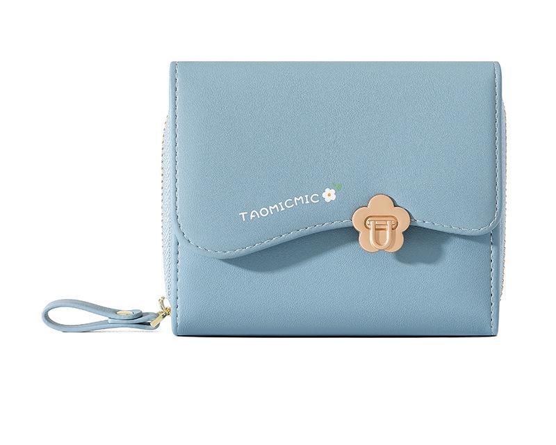 Floral Polyester Lining Pouch in Multiple Colors for Daily Use the United States - Flower Power Wallets Stylish Ladies