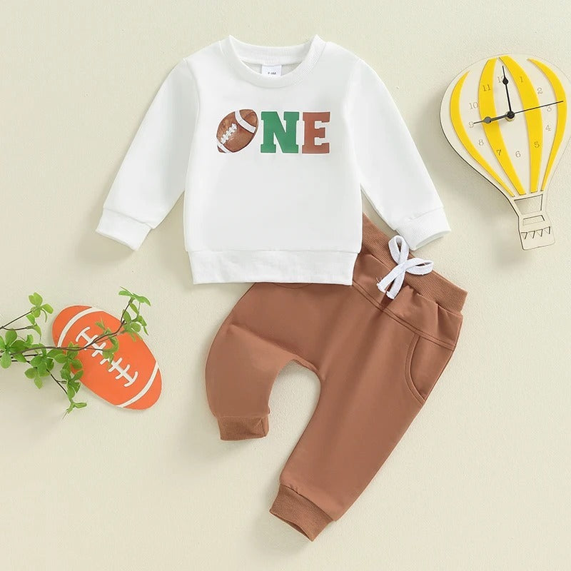 United States Baby Pullover Suit for 6-18 Months Polyester Fabric - Floral Fun Tiny Tots in a united states chf