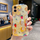 Floral Silicone Case for Pro Max iPhone13 iPhone 11 12 14 Fall Protection - pro max iphone13 iphone14 oil painting
