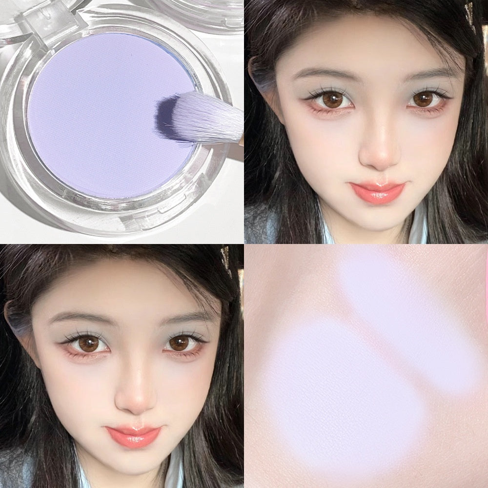 Fly White Brightening Monochrome Eye Shadow for Look - Teleplus fly white brightening monochrome blush