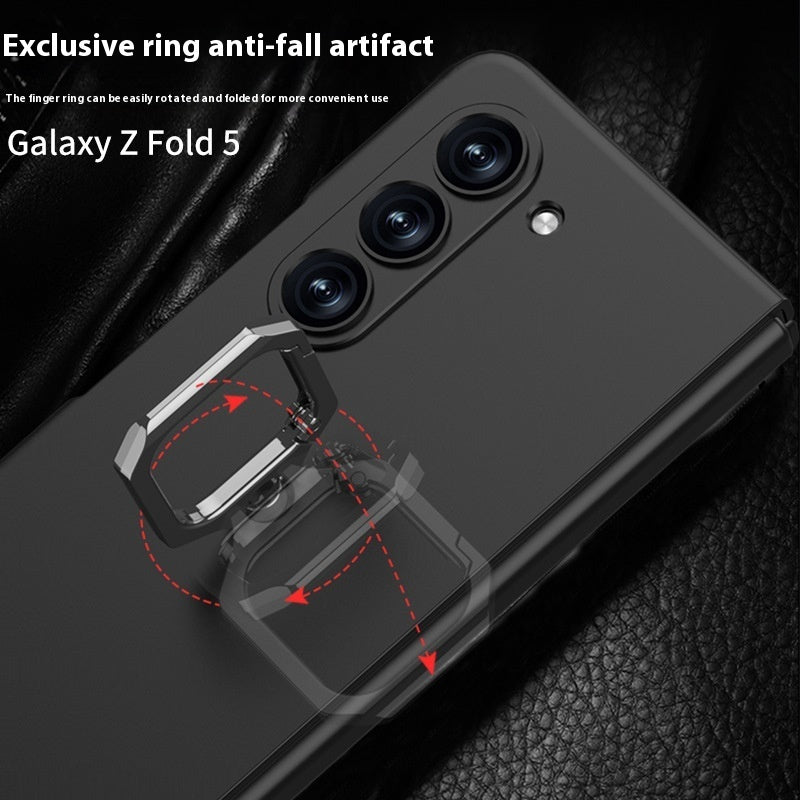 Fol5 Phone Case with Square Rotating Design and Fastened Ring Options - fol5 phone case square rotating fastened ring