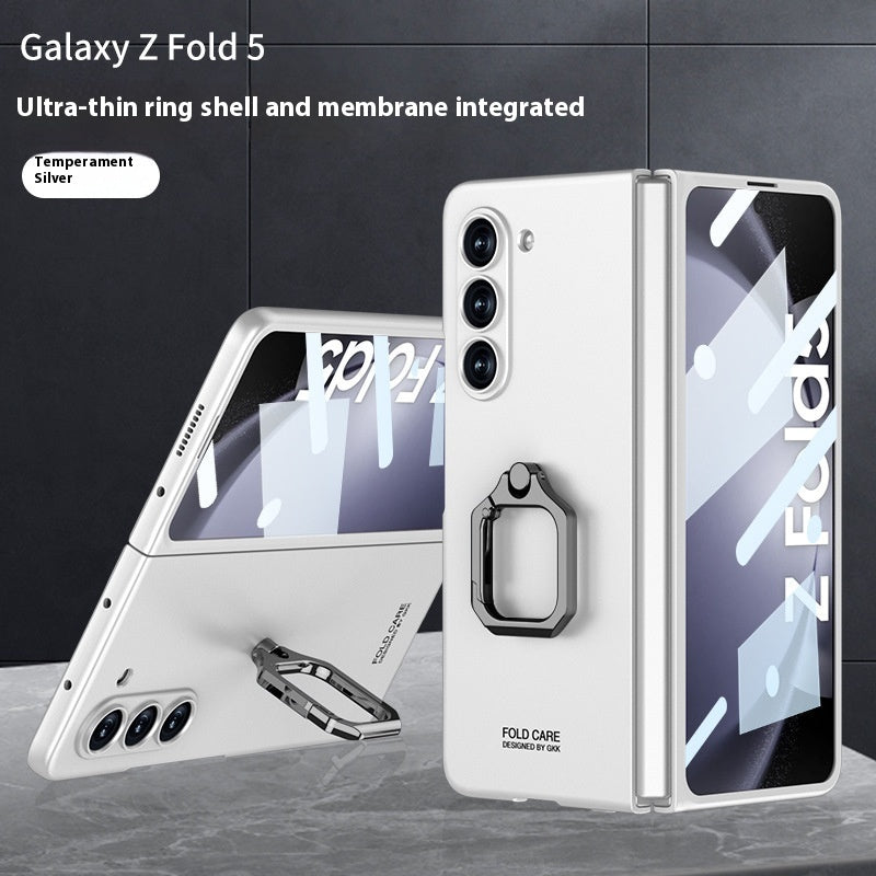 Fol5 Phone Case with Square Rotating Design and Fastened Ring Options - fol5 phone case square rotating fastened ring