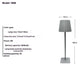 Foldable Desk Lamp with Touch USB Charging for High Leg and Ambience - Teleplus touch usb charging high leg desk lamp