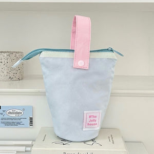 Compact Pencil Bag with Spacious Interior for United States and CHF Buyers - Bag: Where Office Supplies Meet Tidy Chaos