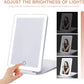 Foldable With Light Touch Led Make-up Mirror - Glow Up With Our Light Touch LED Makeup Mirror