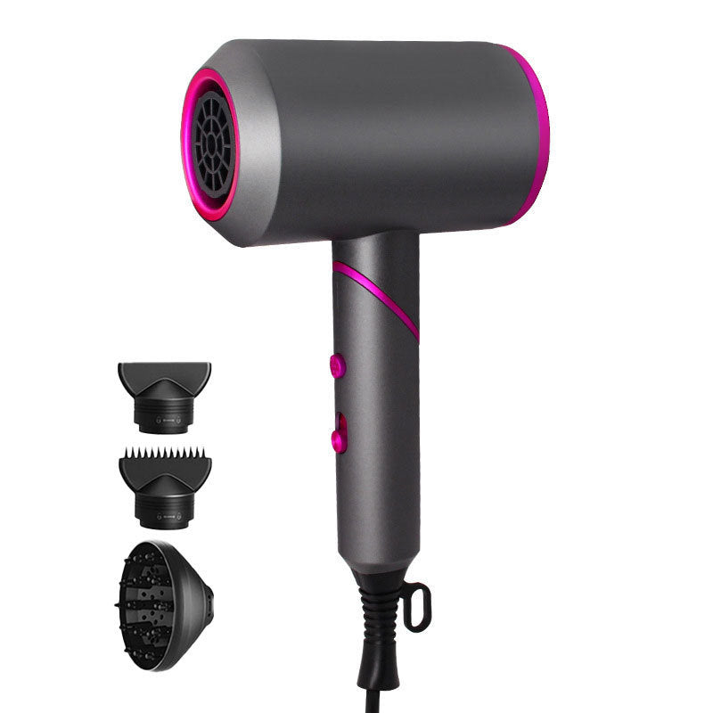 Folding Anion High Power Constant Temperature Hair Dryer with Brushed Motor - Teleplus folding anion high power