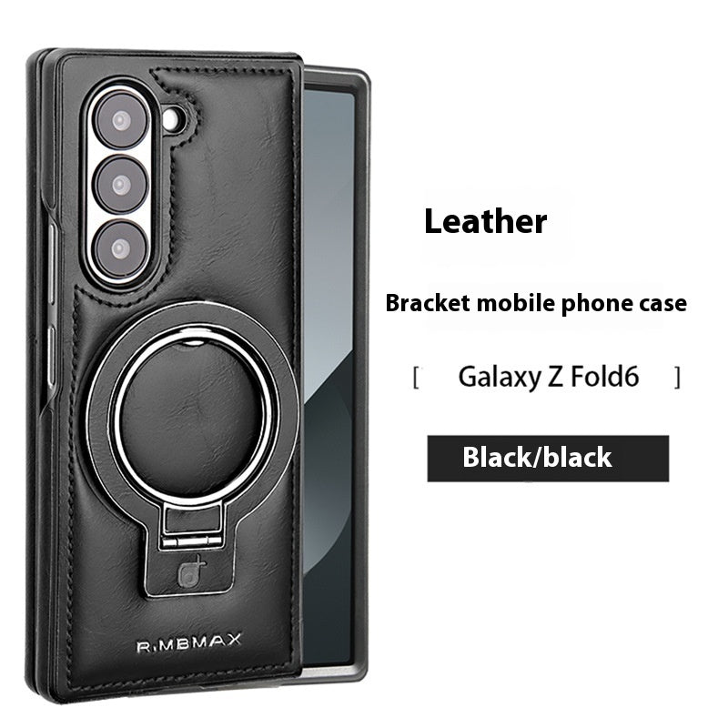 Folding Flip Phone Case Holder Magnetic with Imitation Leather in Multiple Colors - Teleplus folding flip phone case