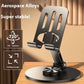 Folding Lazy Tablet Stand with Degree Rotation Adjustment and Space-Like Gray Finish - degree rotation adjustment
