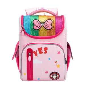 Folding Lightweight Light Weight Comfortable And Breathable Schoolbag For Junior Students - Starry Bear Split Schoolbag