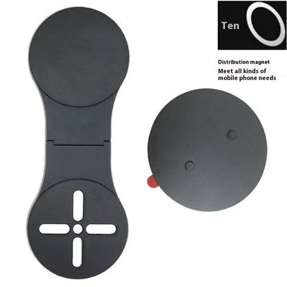 Folding Magnetic Bracket Desktop for Suspension Screen and Display - Teleplus magnetic bracket desktop folding