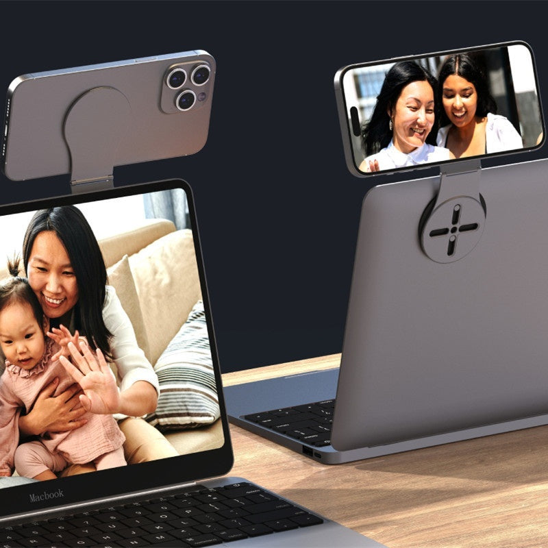 Folding Magnetic Bracket Desktop for Suspension Screen and Display - Teleplus magnetic bracket desktop folding