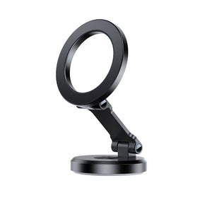 Folding Magnetic Car Phone Holder Aluminum Dashboard for Navigation - Teleplus folding magnetic car phone navigation