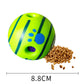 Food Drop Ball for Puppies 8CM Interactive Treat Dispenser Toy - Puppy food drop ball opp bag