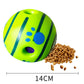 Food Drop Ball for Puppies 8CM Interactive Treat Dispenser Toy - Puppy food drop ball opp bag