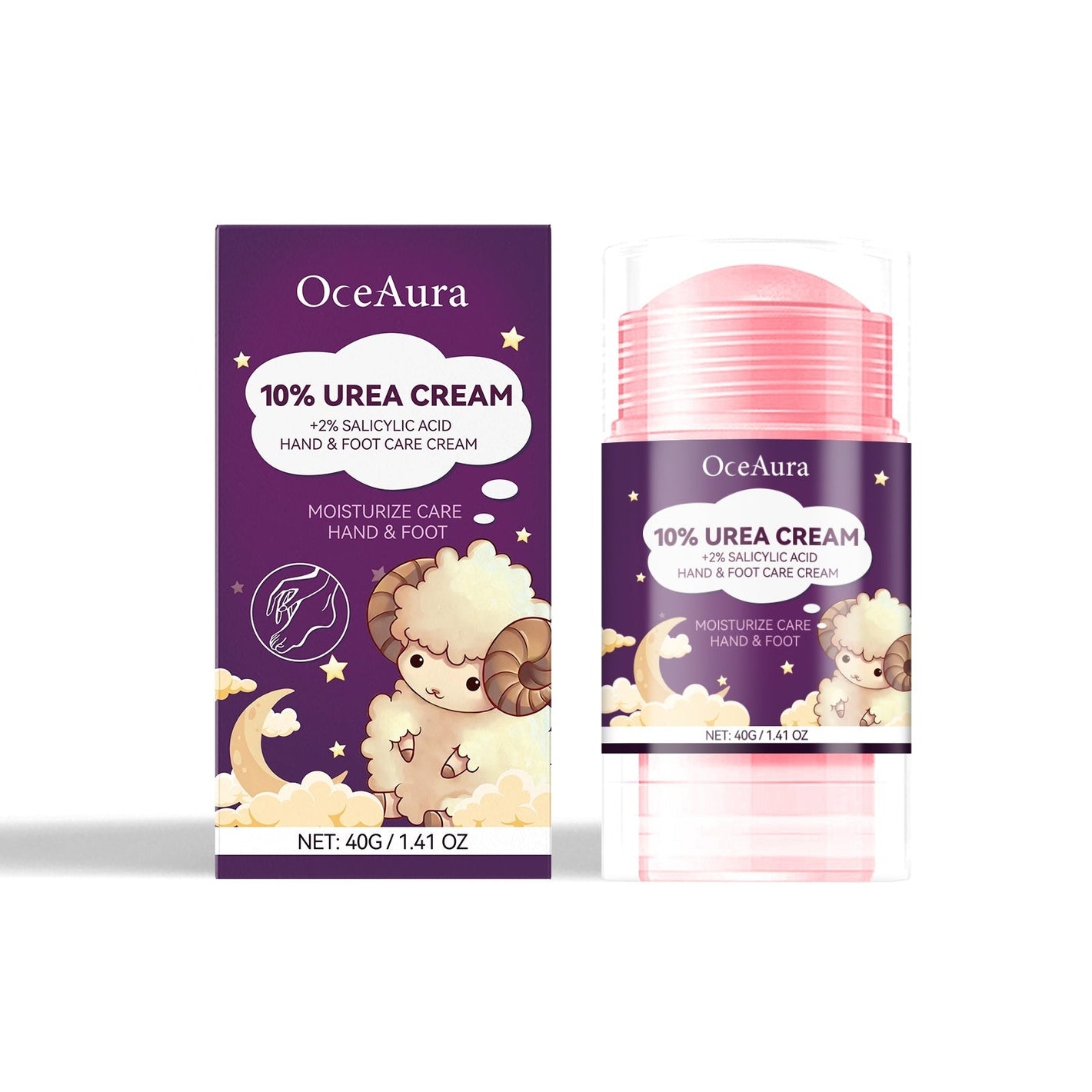 Foot Anti Cracking Care Stick with Glycerin Shea Butter and Beeswax - foot anti cracking care stick