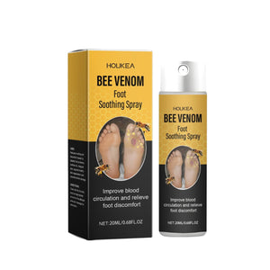 Foot Spray with Bee Venom Tea Tree Oil Saffron and Glycerol for Care - tea tree oil bee venom foot care spray