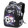 Football Schoolbag Elementary School Boy - Single Football Black