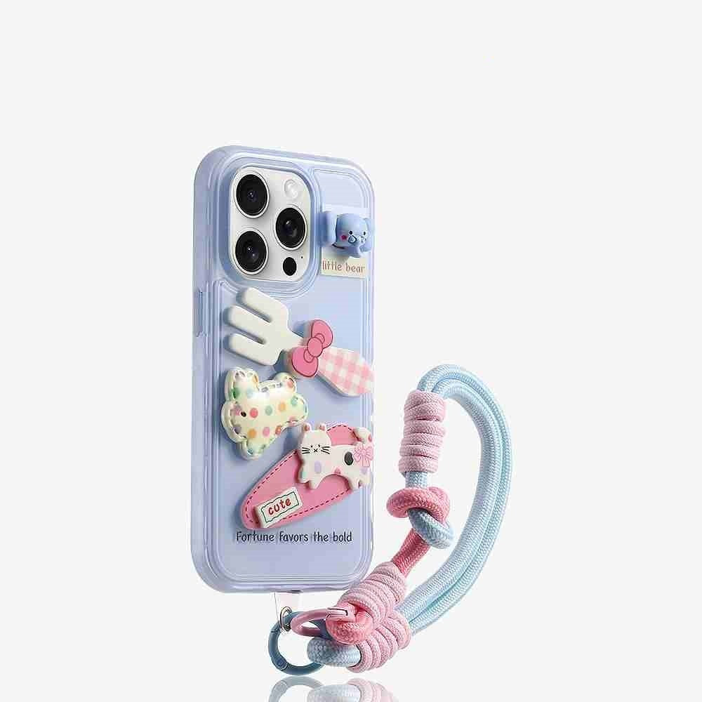 Fork Kitten Silicone Compatible with iPhone Non Apple Products - Case for Clumsy Cat Lovers fork kitten silicone