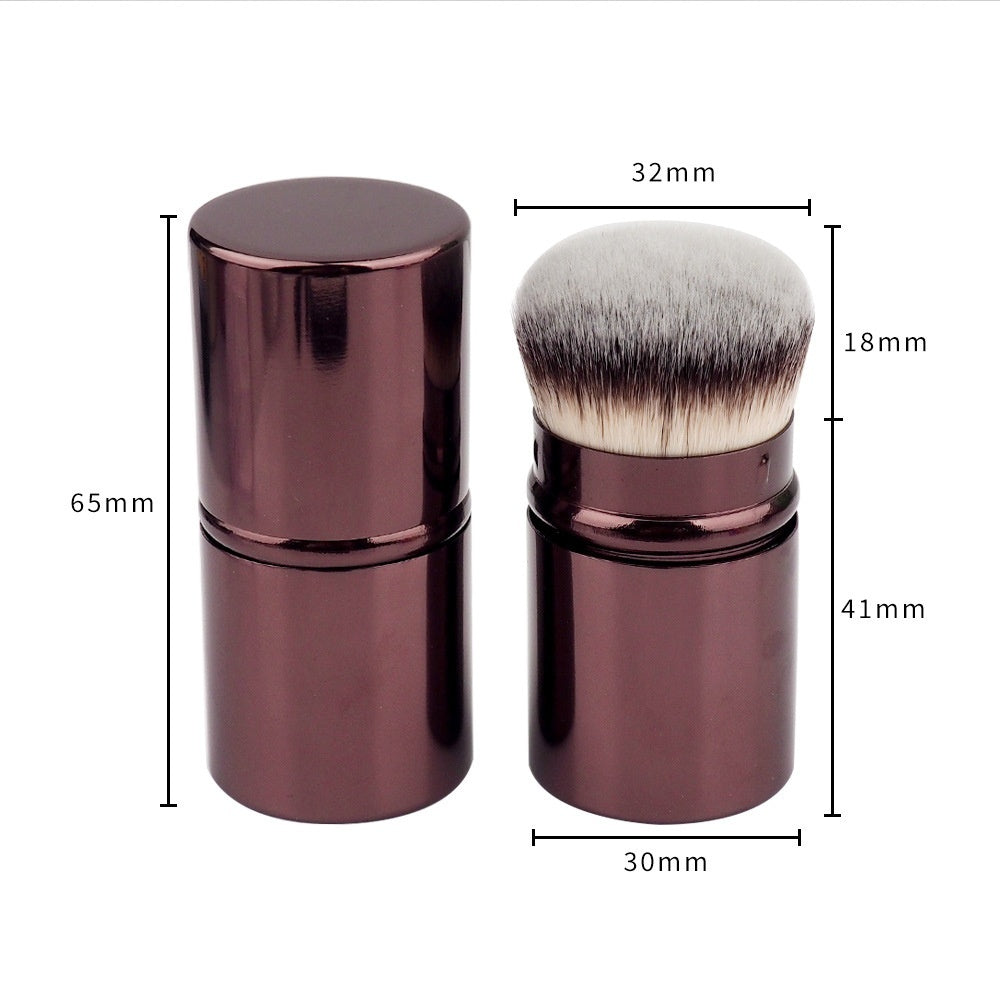 Foundation Makeup Brush with Artificial Fiber and Telescopic Handle - Teleplus foundation makeup brush eat