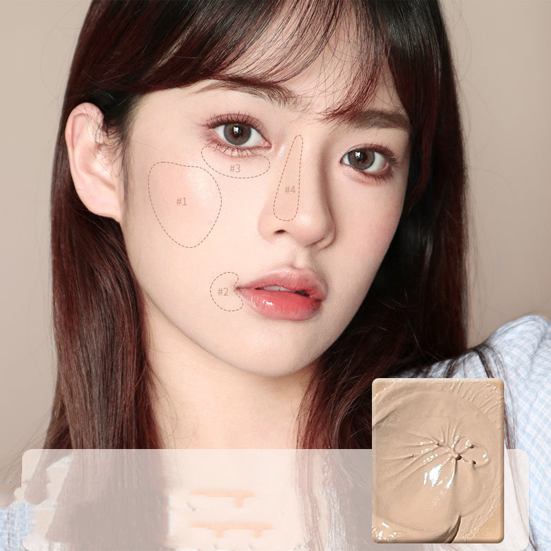 Concealer Tray for Covering Acne Marks and Dark Circles 9.6g - Magic to Cover cover acne marks concealer tray dark