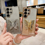 Four Corner Anti Drop Butterfly Stand Phone Case - Four Corner Anti Drop Butterfly Stand Phone Case