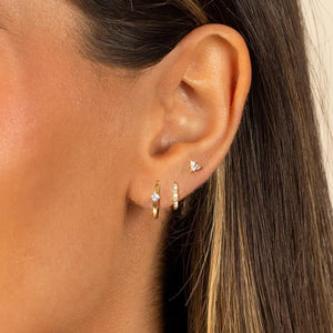 Electroplating Gold and Silver Star Earrings Set for Women in the United States - Sparkle with Three Packs of Starry