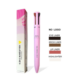 Multicolor Eyebrow Pencil with Cosmetic Brush for United States Style and CHF - Four-in-One Flawless Eyebrows united