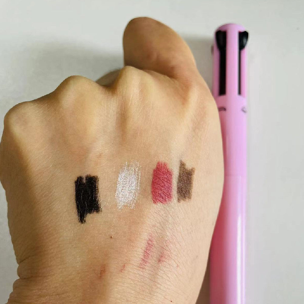 Pink Eyebrow Pencil for General Skin in United States CHF Packaging - Four In One Glamorous Mischief united states chf