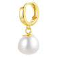 French Classic Artificial Pearl Western Style Donut Baroque Style Earrings - Earrings So Fancy They Might Just Say Ooh