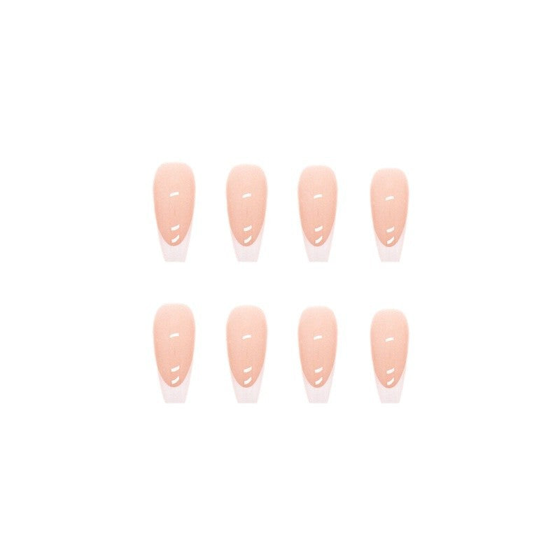 French Nail Tip Kit with Jelly Glue Burnishing Stick for Style - Teleplus Chinese chinese style french nail tip