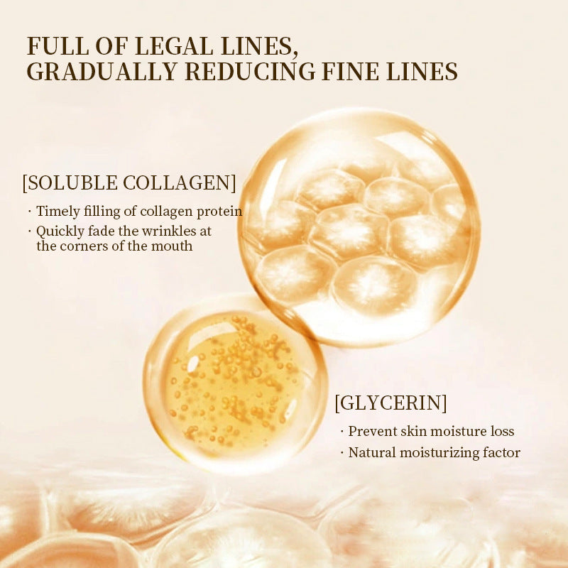 French Pattern Stickers for English Collagen Hydrating Skincare - french pattern stickers english collagen hydrating