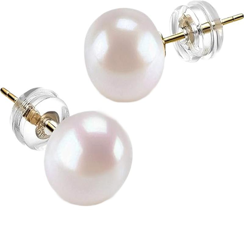 French Retro Affordable Luxury Artificial Pearl Light Bulb Ear Studs