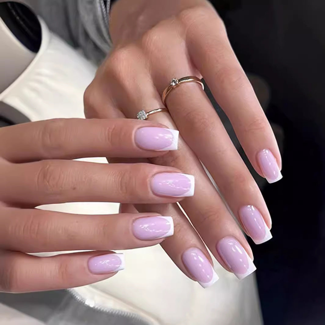 French Style Pieces and Fake Nail Patches Collection for Art - Teleplus french style pieces fake nail patch