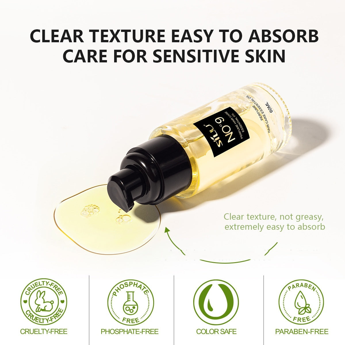 Frizz Control Hair Oil with Care Essential for Split Ends and Frizzy - frizz control hair split ends oil