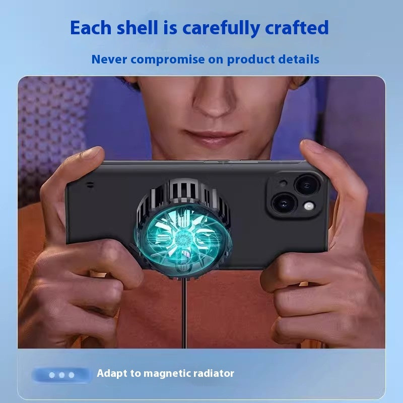 Frosted Frameless Magnetic Magsafe Phone Case for iPhone 16 Pro Max - frosted frameless magnetic magsafe phone case