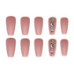 Frosted Nail Patch for Ballet Matte Tips with Glue - Teleplus matte nail tip ballet frosted patch