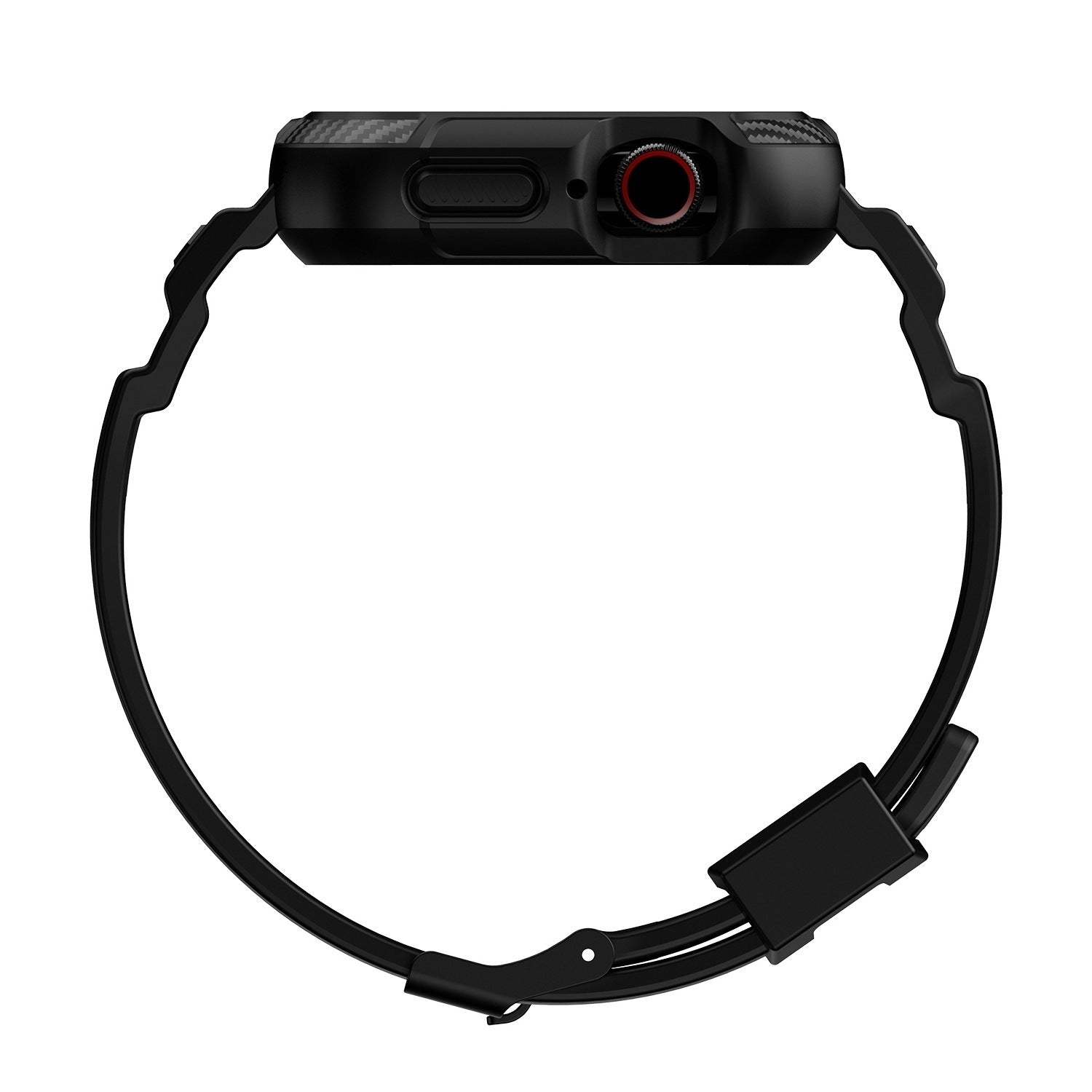 Frosted TPU Strap for Smart Watch Integrated Silicone Interface 38-44mm - smart watch integrated frosted tpu strap