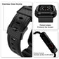 Frosted TPU Strap for Smart Watch Integrated Silicone Interface 38-44mm - smart watch integrated frosted tpu strap