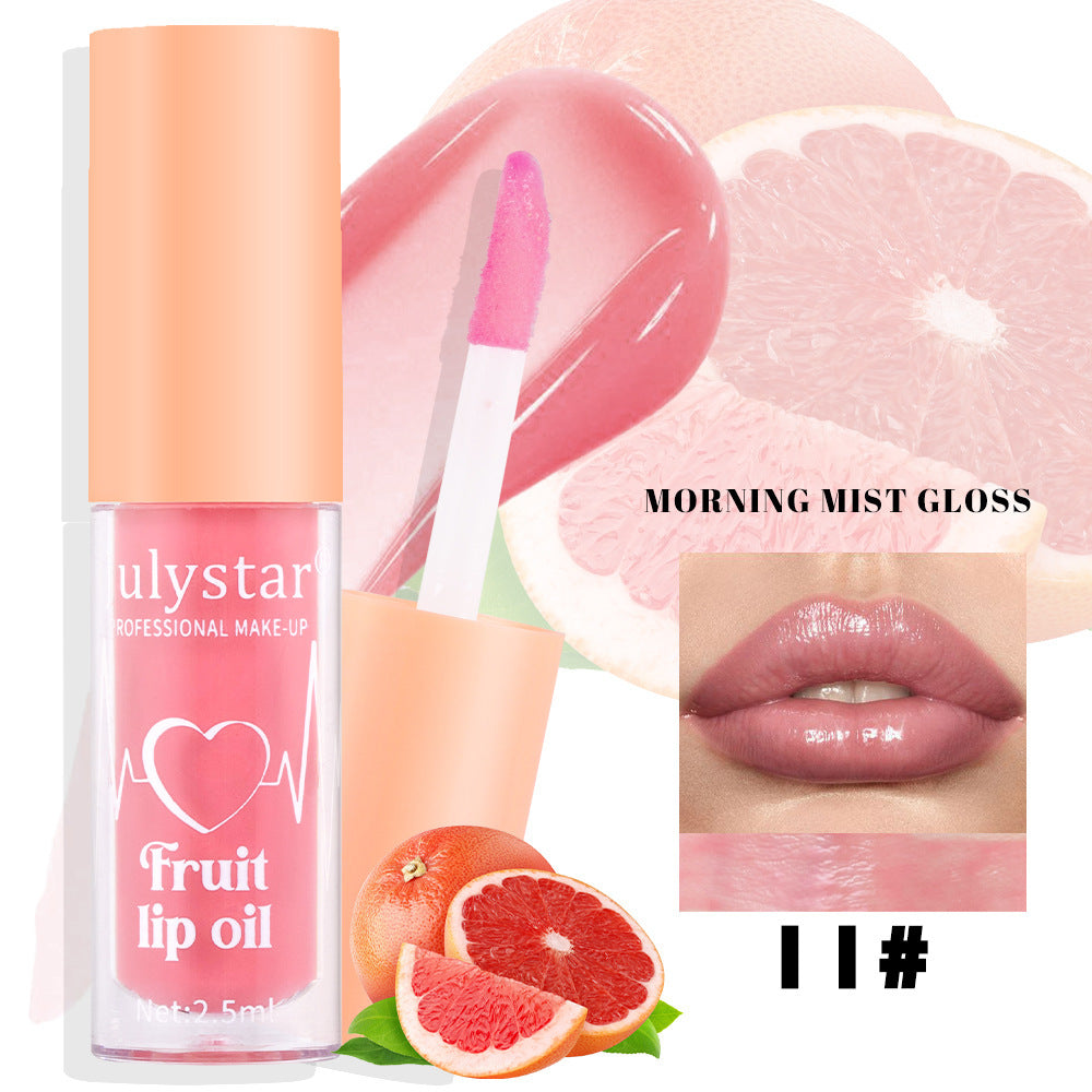 Fruit Lip Lacquer Water with Light Transparent Moisturizing Oil - Teleplus fruit lip lacquer water light transparent
