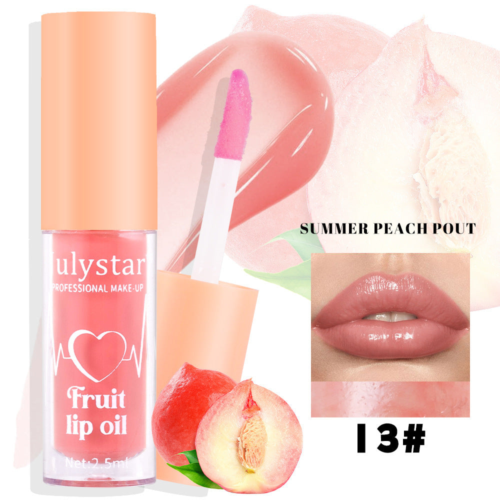 Fruit Lip Lacquer Water with Light Transparent Moisturizing Oil - Teleplus fruit lip lacquer water light transparent