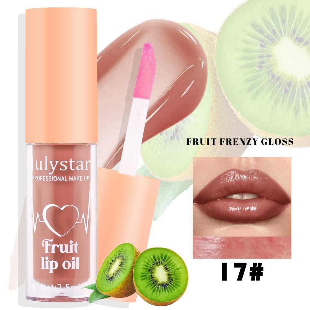Fruit Lip Lacquer Water with Light Transparent Moisturizing Oil - Teleplus fruit lip lacquer water light transparent