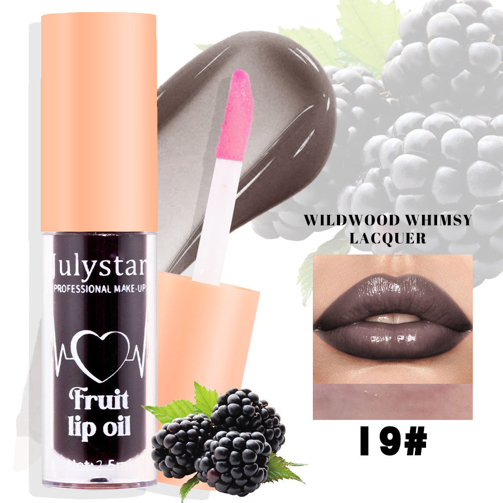 Fruit Lip Lacquer Water with Light Transparent Moisturizing Oil - Teleplus fruit lip lacquer water light transparent