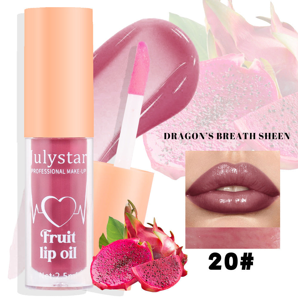 Fruit Lip Lacquer Water with Light Transparent Moisturizing Oil - Teleplus fruit lip lacquer water light transparent