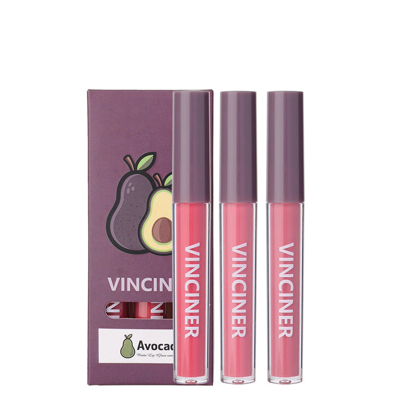 Fruits Lip Glaze Set with Matte Finish Nonstick Waterproof Moisturizing - fruits lip glaze set matte finish nonstick