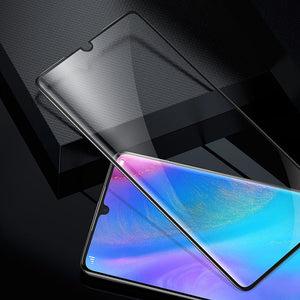 Full Screen Curved Anti Explosive Soft Film Two Pieces For P30 Pro Black - Full Screen Curved Soft Film for Huawei P30