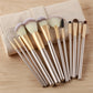 Full Set Of Super Soft Eye Shadow Brush High End Animal Hair Makeup Brush Set - Fluffy Animal Hair Eye Shadow Brush